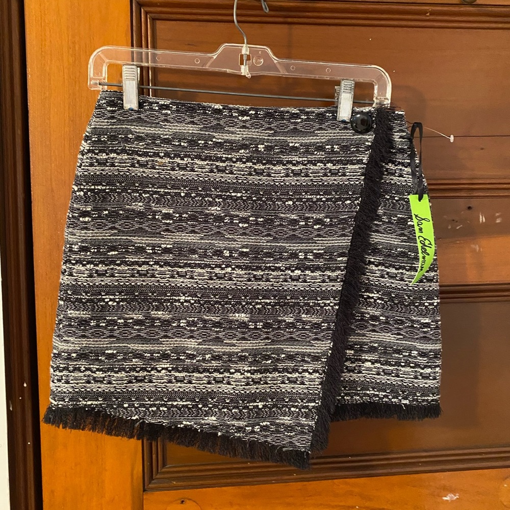 Black Tweed Skirt